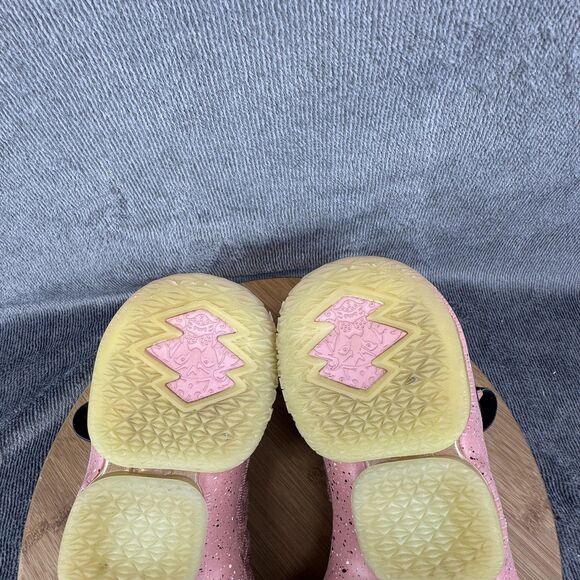 Nike LeBron 15 Shoes Youth Size 7Y Pink Rust Hollywood Basketball 943782-600 - Picture 8 of 10